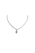 Dije de Trébol con moissanite